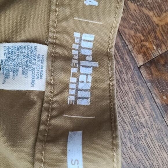 MEN-S Urban Pipeline Tan Straight Leg Pants 32/34 Utility Casual - Picture 4 of 8